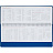 Планинг недатированный Attache Velvet искусственная кожа Soft Touch 305x130 мм 64 листа синий Фото 4