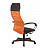Кресло для руководителя Easy Chair 655 TTW оранжевое/черное (искусственная кожа/сетка/ткань, пластик) Фото 1