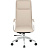 Кресло для руководителя Easy Chair 593 TPU бежевое (искусственная кожа, алюминий) Фото 0