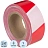 Лента оградительная красная/белая 50 мм х 250 м