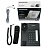 Телефон проводной Panasonic KX-TS2382RUB черный Фото 3
