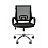 Кресло офисное Easy Chair 304 хром черное (искусственная кожа/сетка, металл) Фото 0