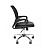 Кресло офисное Easy Chair 304 хром черное (искусственная кожа/сетка, металл) Фото 1