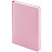 Ежедневник недатированный Attache Velvet искусственная кожа Soft Touch А5+ 136 листов розовый