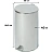 Ведро мусорное Титан 40 л нержавеющая сталь с педалью с крышкой серебристое (58.3x30x30 см) Фото 0 Ведро мусорное Титан 40 л нержавеющая сталь с педалью с крышкой серебристое (58.3x30x30 см) Фото 0