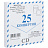 Конверт для CD Packpost 125x125 мм 90 г/кв.м белый декстрин окно 100 мм (25 штук в упаковке) Фото 1