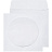 Конверт для CD Packpost 125x125 мм 90 г/кв.м белый декстрин окно 100 мм (25 штук в упаковке) Фото 0