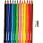 Карандаши цветные Kores Jumbo 12 карандашей 12 цветов трёхгранные (утолщённые, 93512.01) Фото 5 Карандаши цветные Kores Jumbo 12 карандашей 12 цветов трёхгранные (утолщённые, 93512.01) Фото 5