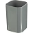 Подставка-стакан для канцелярских принадлежностей Attache Selection серая 10x7x7 см