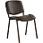Стул офисный Easy Chair Изо черный (искусственная кожа, металл черный)