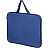 Папка-портфель тканевая Attache A4 синяя (36x2x27 см, 1 отделение) ручка из тесьмы Фото 0