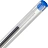 Ручка шариковая неавтоматическая Bic Cristal синяя (толщина линии 0.32 мм, корпус прозрачный) Фото 2