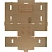 Короб архивный Т21/24 Attache 400х335х265 мм из микрогофрокартона Фото 6