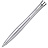 Ручка шариковая Parker Urban Metro Metallic цвет чернил синий, цвет корпуса серебристый (артикул производителя 2143641)