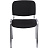 Стул офисный Easy Chair Изо черный (ткань, металл хромированный) Фото 0