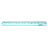 Линейка Attache Bright Colours 30 см пластиковая голубая