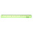 Линейка Attache Bright Colours 30 см пластиковая зеленая