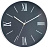 Часы настенные Clock Dark Blue (30.6x30.6x4.5 см)