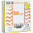 Конверт цветной для CD Packpost 125x125 мм 90 г/кв.м ассорти декстрин (50 штук в упаковке) Фото 19