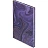 Бизнес-тетрадь Attache Selection А5 96 листов фиолетовая в клетку на сшивке (125x200 мм) Фото 0