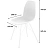 Стул обеденный Sheffilton SHT-ST29/S37 белый/каркас белый (пластик, металл) Фото 0