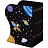 Подставка для книг Комус Класс Space time металлическая черная Фото 9