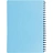 Бизнес-тетрадь Комус Classic А5 100 листов голубая в клетку на спирали (210х150 мм) Фото 0