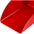 Совок ручной FBK 138x310 мм пластиковый красный Фото 3 Совок ручной FBK 138x310 мм пластиковый красный Фото 3
