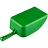 Совок ручной FBK 160x360 мм пластиковый зеленый Фото 2