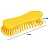 Щетка-скраб FBK жесткая 210x70 мм желтая Фото 0