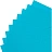 Бумага цветная для печати Attache голубой интенсив (А4, 80 г/кв.м, 500 листов) Фото 6