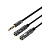 Удлинитель Pero mini-jack 3.5 мм - mini-jack 3.5 мм - mini-jack 3.5 мм 0.34 метра (4603768350927) Фото 2