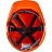 Каска защитная РОСОМЗ СОМЗ-55 FavoriT оранжевая со ступенчатым механизмом (75514) Фото 0