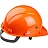 Каска защитная РОСОМЗ СОМЗ-55 FavoriT оранжевая со ступенчатым механизмом (75514) Фото 1