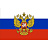 Флаг Российской Федерации с гербом 90x135 см 55 г/кв.м
