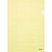 Папка-уголок Комус A4 пластиковая 180 мкм желтая Фото 0