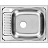 Мойка врезная Юкинокс Классика CLM560.435---5K 1R