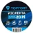 Изолента TOPFORT ПВХ 19 мм x 20 м зелёная (1687221) Фото 1