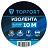 Изолента TOPFORT ПВХ 15 мм x 10 м синяя (1687225) Фото 1