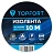 Изолента TOPFORT ПВХ 15 мм x 10 м жёлтая (1687229) Фото 1