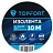 Изолента TOPFORT ПВХ 15 мм x 10 м жёлтая/зелёная (1687230) Фото 1