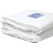 Простыня одноразовая White line нестерильная в сложении 200x90 см белая (10 штук в упаковке) Фото 4