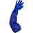 Перчатки КЩС хлопок/ПВХ Safeprotect Ойлрезист Лонг удлиненные синие (размер 9, L) Фото 3 Перчатки КЩС хлопок/ПВХ Safeprotect Ойлрезист Лонг удлиненные синие (размер 9, L) Фото 3