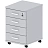 Тумба подкатная Easy One с замком (серый, 404х454х609 мм, 4 ящика) Тумба подкатная Easy One с замком (серый, 404х454х609 мм, 4 ящика)