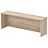 Надставка настольная Комус Мебель Easy to lead Easy One (дуб сонома, 1200х300х472 мм)