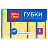 Губки для посуды OfficeClean, крупнопористый поролон с абразивным слоем, 100*70*30мм, 5шт.