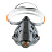 Полумаска Jeta Safety Air Optics 9500 размер L с очками Фото 0