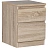 Тумба ШС_Кастор 2 ящика дуб сонома