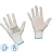 Перчатки рабочие защитные TOPFORT нейлоновые белые (2 нити, 13 класс, размер 7 (S))
