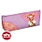 Пенал-косметичка односекционный Комус Три богатыря Любава розовый